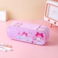 ราคา กล่องดินสอ Kulomi อบเชยเมโลดี้ KT ที่ใส่ดินสอรูปแมวสองชั้นความจุขนาดใหญ่กล่องดินสอสาวน่ารักสำหรับนักเรียนโรงเรียนประถม (23339093244)