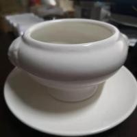 ราคา ขายดีชามซุปขนมกรอบชามซุปข้นครีมชามอบถ้วยซุปสองหูถ้วยหัวสิงโตสีขาวเซรามิกอาหารตะวันตกไอเดียสร้างสรรค์สำหรับโรงแรม (21144880585)