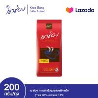 ราคา Khao Shong เขาช่อง กาแฟสำเร็จรูปผสมชนิดเกล็ด กาแฟ 85 คาราเมล 15 แบบถุง ขนาด 200 กรัม (23189165751)