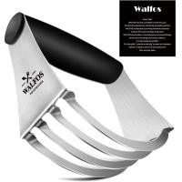 ราคา WALFOS เครื่องผสมแป้ง ที่ตัดแป้งอเนกประสงค์ สแตนเลสสำหรับงานหนัก ที่ตัดแป้ง ด้ามกันลื่น (10171646999)