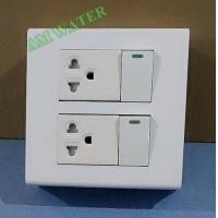 ราคา ชุดสวิทซ์ สวิทซ์ ปลั๊ก พร้อมหน้ากาก4ช่องและ6ช่อง บล็อกลอย4x4 ปลั๊กกราวด์เดี่ยว กราวด์คู่ เต้ารับเดี่ยว สวิทช์ดิมเมอร์ ยี่ห้อ NPV (9395879182)