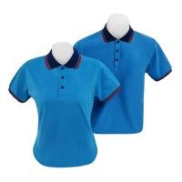 ราคา เสื้อโปโล คอปก สีฟ้า ปกกรมท่าขลิบฟ้า แดง (23054629734)