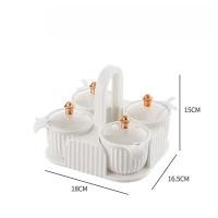 ราคา ชั้นวางขวดในครัวชั้นวางหลายห้องขวดเครื่องปรุงรสลวดตู้อบเย็นอาหารห้องน้ำ4 360เก็บเครื่องเทศ (23113953377)