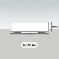 ราคา บล็อกพลาสติกขึ้นรูปแบบ 3 มิติ สำหรับแปลงบล็อกสวิตช์ไฟหรือปลั๊กไฟขนาด 2 4 นิ้ว ให้เป็นขนาด 3x3 นิ้ว (22858134616)