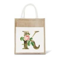 ราคา กระเป๋าปอกระเจา กระเป๋าผ้าลินิน กระสอบผ้าฝ้ายเพ้นท์มือ กระเป๋าช้อปปิ้งตัวอักษรดอกไม้สีทอง กระเป๋าลามิเนต (22306196890)