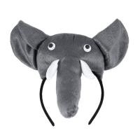 ราคา 3D elephant headband animal farm adult children costume mask masks ball (22143999839)