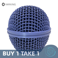 ราคา YANXING 1ชิ้นสำหรับ Shure SM58ไมโครโฟนไร้สายอะไหล่โลหะไมโครโฟนกระจังหน้าอะไหล่หัวไมค์ปาร์ตี้มืออาชีพ (22425187104)
