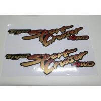 ราคา ้HILUX TIGER SPORT CRUISER 4WD สติ๊กเกอร์ติดข้างท้ายรถของเทียบ โตโยต้า ไทเกอร์ D4D TOYOTA TIGER TIGER D4D SPORT CRUISER1998 2003 (7615235465)