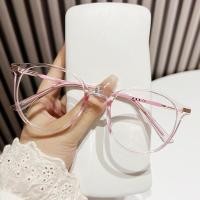 ราคา แว่นอ่านหนังสือทรงกลม175 50 75 125 สำหรับผู้หญิงป้องกันแสงสีฟ้าแว่นตาผู้สูงอายุพร้อมแว่นตาเกรดกรอบแว่นสีชมพูสายตายาว (22206955816)