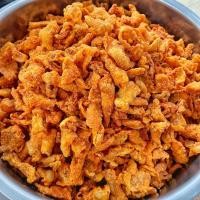 ราคา หนังไก่ทอด หนังไก่ทอดกรอบ หนังไก่ปรุงรส อร่อย สด ใหม่ ไม่หืน (22668711221)