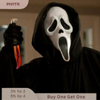 ราคา PHYTR HOT น่ากลัวกรีดร้องผีใบหน้าหน้ากากแฟนซีชุดเลือดน่ากลัวชุดฮาโลวีน (22431361084)