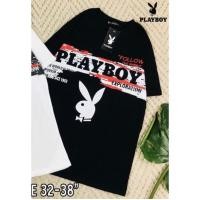 ราคา พร้อมส่ง เสื้อยืดเพย์บอย playboy งานสกรีน สุดเท่ห์ (14131718791)