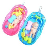 ราคา BEIBEI เหมือนจริงจริง ของเล่นอาบน้ำตุ๊กตาทารก พร้อมอ่างอาบน้ำ ขวดเป็ดสบู่ ชุดตุ๊กตาอาบน้ำ ของเล่นอาบน้ำของเล่น การศึกษาเพื่อการศึกษา ของเล่นอาบน้ำฝักบัว เลียนแบบการเล่น (22797090799)