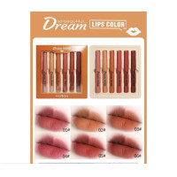 ราคา Dream Heng Fang 9091A เซ็ทลิปปากกาไซส์ใหญ่ 6แท่ง โทนส้มพีช ส้มอิฐ แดงอิฐ แดงตุ่น คละสีในเซ็ท (10730764019)
