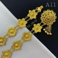 ราคา เข็มขัดชุบทอง เข็มขัดลายไทยประยุกต์ เข็มขัดล้านนา เข็มขัดผ้าซิ่น เข็มขัดออกงานต่างๆ เข็มขัดเล็ก สินค้าพร้อมส่งจากประเทศไทย (17380249437)