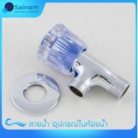 ราคา คุ้มค่า ก๊อกฝักบัว วาล์วฝักบัว ด้ามหมุนหัวแก้ว วาล์วทองเหลือง ลดรั่ว ซึม แถมฟรี เทปพันท่อ SG03 (792598128)