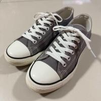 ราคา รองเท้าผ้าใบมือสอง แบรนด์ shoopen ไซส์ 38 ขนาด 24 cm ขอคนที่เข้าใจงานมือสองนะคะ (21761785589)