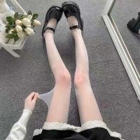 ราคา พร้อมส่งจากไทย ถุงน่องตีกอล์ฟกันแดด ถุงน่องเกาหลี ถุงน่องทูโทน (21826495619)