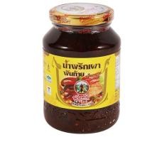 ราคา พันท้ายนรสิงห์ น้ำพริกเผาเผ็ดกลาง 500 กรัม (17063573306)