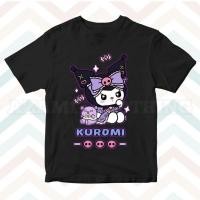 ราคา Childrens T shirt เสื้อยืด พิมพ์ลาย Kuromi Character SANRIO ฟรีชื่อ สําหรับเด็กผู้หญิง และผู้ชาย 100cm 150cm (21680080934)