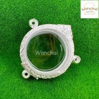 ราคา แถมแหนบ ตลับเงิน ตลับพระ กรอบพระ ใส่เหรียญทรงกลมแบบ3ห่วง (8918472705)