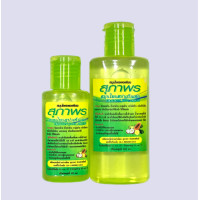 ราคา น้ำยาสมุนไพรขัดส้นเท้าแตก สปาเท้าแตกสุภาพร 60ml ฟรี ถุงมือ สำลี โฟมขัด (22987484726)