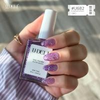 ราคา สีทาเล็บ สีทาเล็บกึ่งเจลกลิตเตอร์ U DELI กลิตเตอร์ กากเพชรแน่นๆ ไม่ต้องอบ เม็ดสีชัดสวย เล่นแสงสวย แห้งเร็ว ไร้กลิ่นฉุน ปราศจากพาราเบน สีกากเพชร สีเล็บกลิตเตอร์ พร้อมส่ง (14451844802)