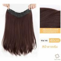 ราคา แฮร์พีชแบบแพ ผมตรง ทรงV มีแบบลอน หนีบ ดัดได้ ยาว40 60cm แฮร์พีชกว้าง เส้นไหมทนความร้อนสูงจากเกาหลีอย่างดี100 (18731738353)