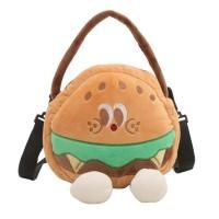 ราคา แฟชั่นตลกรูปร่าง Plush กระเป๋าสะพายกระเป๋าการ์ตูนน่ารักมันฝรั่งทอดแฮมเบอร์เกอร์ขนมปังตุ๊กตากระเป๋าสะพายสำหรับของขวัญวันเกิด (23150061045)