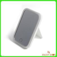 ราคา กระจกตั้งโต๊ะแบบมีไฟ โคมไฟสว่างมาก มีขาตั้ง B965 (20976549439)