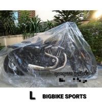 ราคา ผ้าคลุมรถมอเตอร์ไซค์ ผ้าคลุมรถพลาสติกใสแบบหนาพิเศษ ผ้าคลุมรถมอไซ กันน้ำ กันแดด ผ้าคลุมรถ มอเตอร์ไซค์ ผ้าคลุมรถ (9014220515)