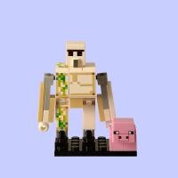 ราคา ใช้งานร่วมกับ Lego Minecraft Zombie Hunter Steve รุ่น Mini Figure Building Blocks สําหรับ 6 7 8 10 ปีชายและหญิง (21246562859)