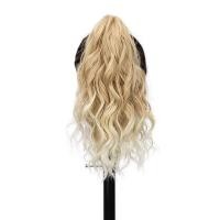 ราคา ใช้ในทุกวันผมบลอนด์สีดำสำหรับผู้หญิงคลิปหนีบผมหางม้าแบบสั้นสังเคราะห์14นิ้วต่อผมเครื่องประดับศีรษะปุกปุยผมบลอนด์ (22599655026)