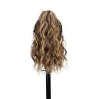 ราคา ใช้ในทุกวันผมบลอนด์สีดำสำหรับผู้หญิงคลิปหนีบผมหางม้าแบบสั้นสังเคราะห์14นิ้วต่อผมเครื่องประดับศีรษะปุกปุยผมบลอนด์ (22599655023)