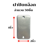 ราคา บล็อกฝังเหล็ก 50ชิ้น บล็อคฝัง ฝาปิดบล็อก ขนาด 2x4นิ้ว 4x4นิ้วบล็อกฝังเหล็ก 50ชิ้น บล็อคฝัง ฝาปิดบล็อก ขนาด 2x4นิ้ว (22475778349)