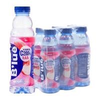 ราคา บลู น้ำดื่มผสมวิตามิน รสพีช 500 มล 6 ขวด BLUE Vitamin Water Peach Flavor 500 ml 6 bottles (21098676793)