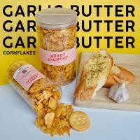 ราคา Garlic Butter Cornflakes คอนเฟลกเนยกระเทียม Buddycrunchy bake (9759071256)