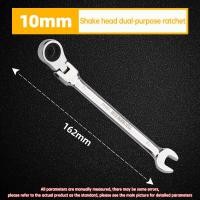 ราคา ประแจปากตาย ประแจแหวนข้าง 10 14mm 6 8 10 12piece combination wrench set 8 to 24mm dual purpose wrench set (23145755786)