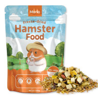 ราคา แพคเกจใหม่ อาหารหนูแฮมเตอร์ 450g สูตรLuxury ไจแอนท์ หนูโรโบ หนูตัวเล็ก อาหารสัตว์ฟันแทะ Hamster Master Food Jonsantyท CST100 (23221298220)