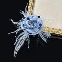 ราคา ปกคอเสื้อเครื่องประดับโบราณคริสตัลคอร์เซจขนนกสำหรับผู้หญิงเข็มกลัดดอกไม้ผ้าใหม่ของขวัญป้ายปาร์ตี้งานแต่งงาน (22929192831)