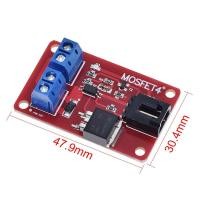 ราคา IRF540ปุ่ม MOSFET 1เส้นทาง1ช่อง โมดูลสวิตซ์ MOSFET สำหรับ Arduino (21290680418)