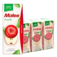 ราคา มาลี น้ำแอปเปิ้ล 100 200 มล x 6 MALEE Apple Juice 100 200 ml x 6 (21122760323)