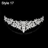 ราคา OSIDE เครื่องประดับผม งานแต่งงาน ผ้าโพกศีรษะ Rhinestones คริสตัล เครื่องประดับผมแฟชั่น ที่คาดผมมงกุฎ เจ้าหญิงเทียร่า หูฟัง (19468276702)