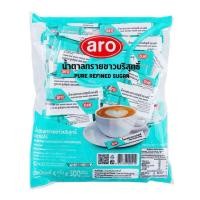 ราคา น้ำตาลทรายขาว 4g x300ซอง Aro เอโร่ น้ำตาลทราย น้ำตาลซอง (21437595450)
