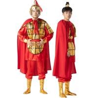 ราคา จีนโบราณทั่วไปเครื่องแต่งกายหมวกกันน็อกผู้ใหญ่เด็ก Performance Props ย้อนหลังทหารเกราะ Headwear เวทีแสดงอุปกรณ์เสริม (21093169112)