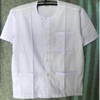 ราคา ขายแยกชิ้นชุดขาวปฎิบัติธรรมผู้ใหญ่ เฮงโชคดี เสื้อกุยเฮงสีขาว กระดุมผ่าหน้า มีกระเป๋าที่หน้าอก 1 ใบ และ ข้างล่าง 2 ใบ (741502247)