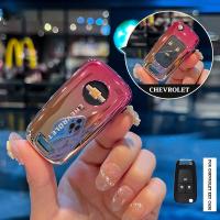 ราคา เคสรีโมทกุญแจรถยนต์ สําหรับ CHEVROLET เคสกุญแจ Colorado Sonic Cruze Orlando ปลอกกุญแจรถย Captiva Malibu (22573847201)