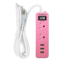 ราคา ปลั๊กไฟ Melon MLP 23 2 ช่อง 1 สวิตซ์ 3USB 1 5M มี มอก (17579486445)