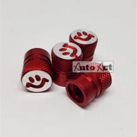 ราคา Auto Act จุกลม จุกปิดรูลม จุ๊บปิดลมยาง ที่ปิดจุกลม ฝาปิดลมยาง จุกลมมอเตอร์ไซค์ จุกลมยางรถ จุกลมจักรยาน จุกลมยางซิ่ง 4 ชิ้น สีแดง (691280022)