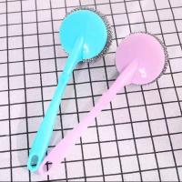 ราคา แปรงขัดหม้อ 1 ชิ้น 20 ซม แปรงขัดหม้อแบบมีด้าม แปรงขัดหม้อ ที่ขัดหม้อ ที่ล้างหม้อ ฝอยขัดหม้อ ที่ล้างจาน แปรงทำความสะอาด (23375604664)